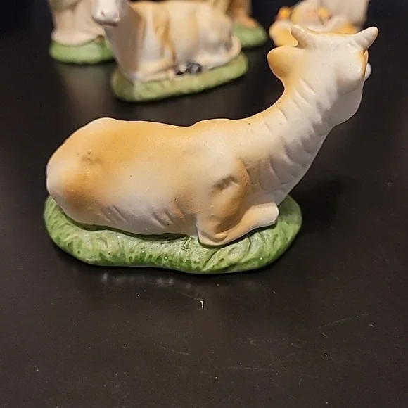 VTG 9pc Porcelain Nativity Figurines‎ Set ~ Classic Living Christmas Collection - Picture 10 of 16